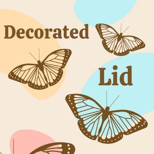 Decorated Lid